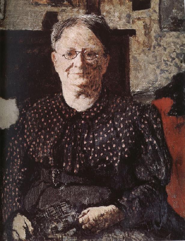 Edouard Vuillard Mother glasses Vial Norge oil painting art